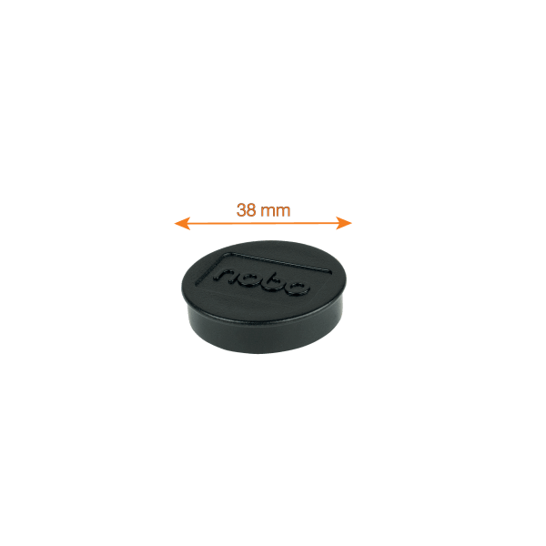 Magnet WB Nobo 2,5kg 38mm Sort