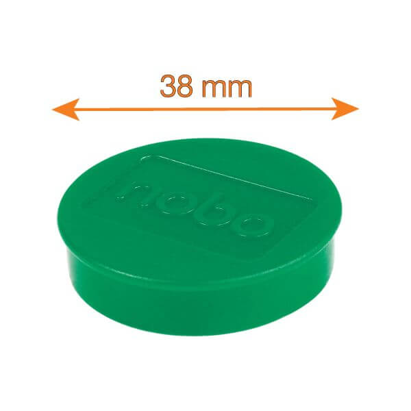 Magnet WB Nobo 2,5kg 38mm Grønn