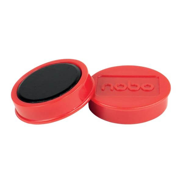 Magnet WB Nobo 2,5kg 38mm Rød