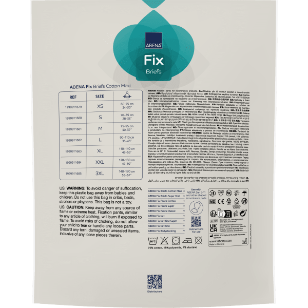 Truse Abena Fix Briefs Cotton Maxi XS