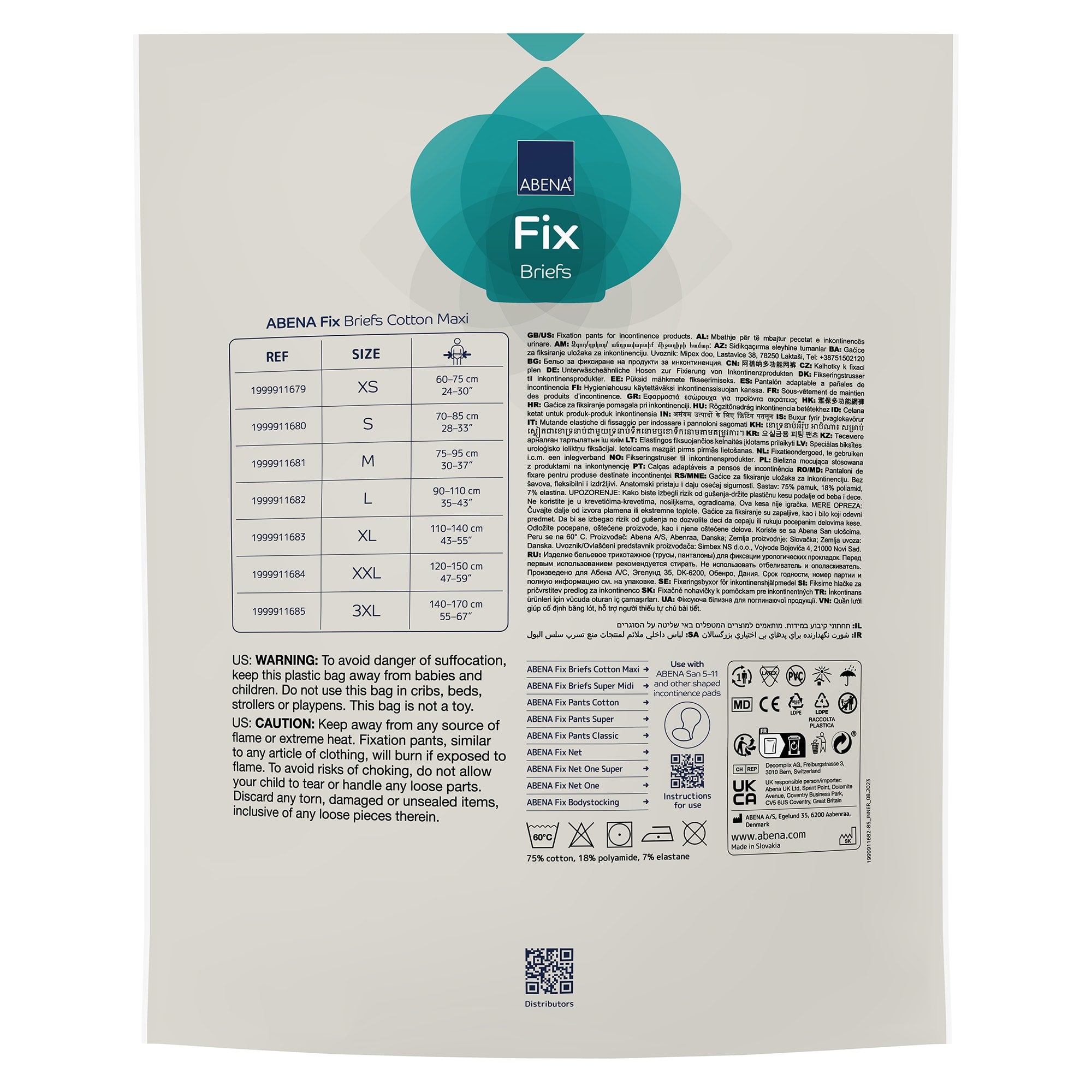 Truse Abena Fix Briefs Cotton Maxi XL