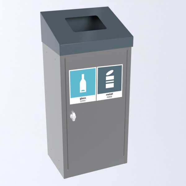 Kildesortering Aursunden Easy 60l glass