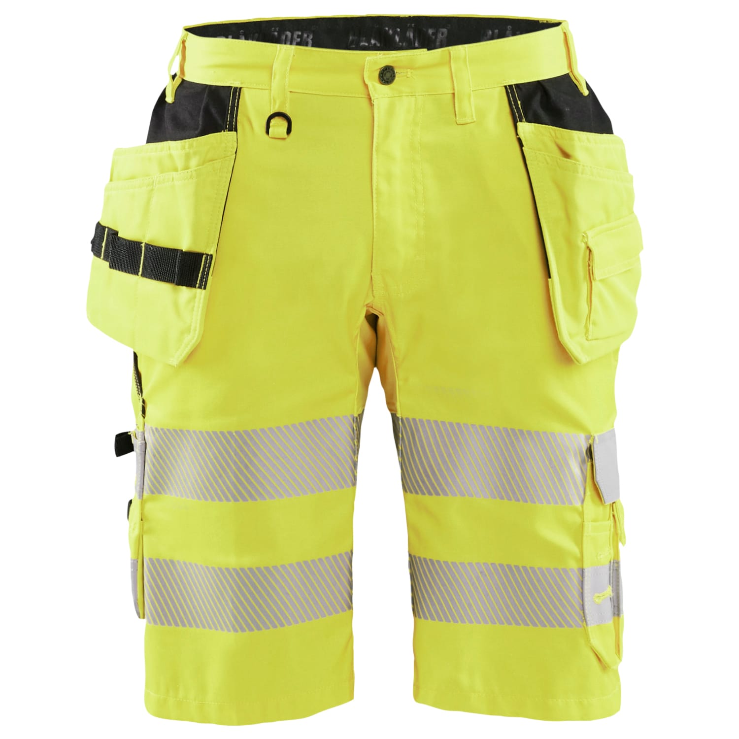 Håndverksshorts varsel m/stretch gul C46