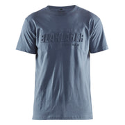 T-Skjorte med 3D-print blå limited 3XL