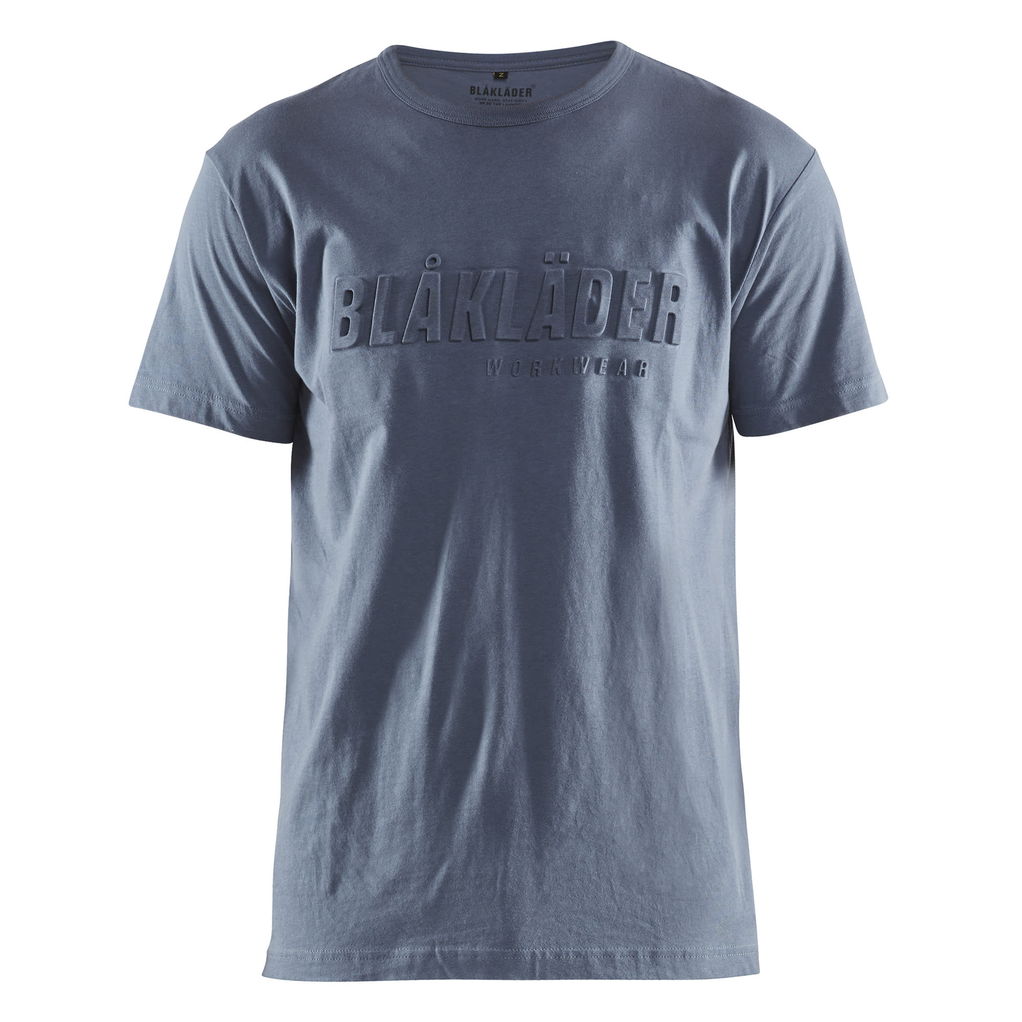 T-Skjorte med 3D-print blå limited 3XL