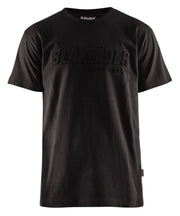 T-Skjorte med 3D-print sort 4XL