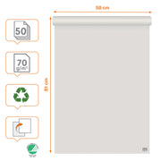 Flippoverblokk Nobo 58x81cm Ru/Bl 70g/50