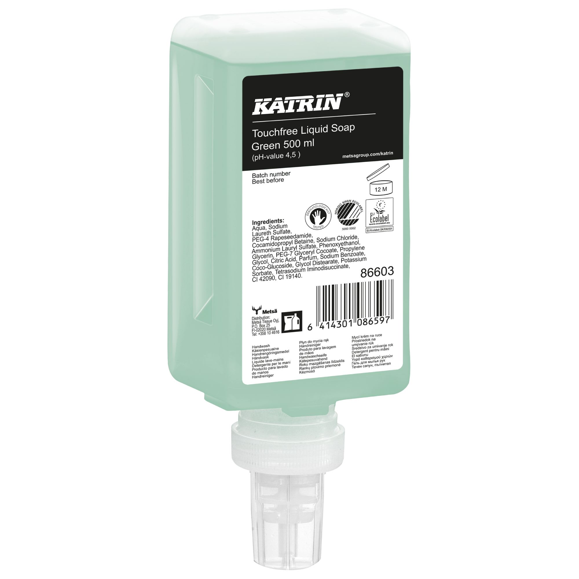Håndsåpe Katrin TF flytende parfym 0,5L