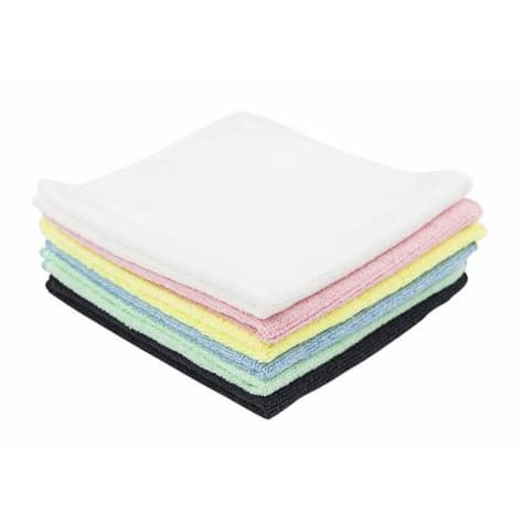 Mikrofiberklut EcoTex soft 32x32cm sort