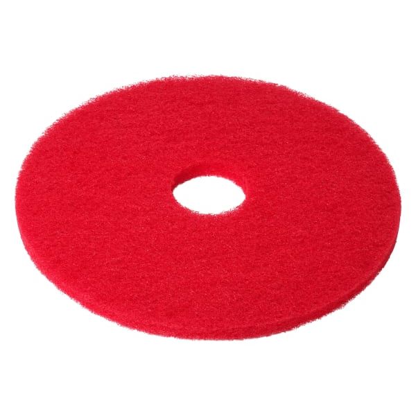 Gulvpad resirkulert PET-fiber 17"rød