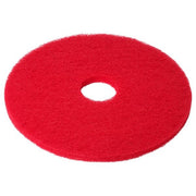 Gulvpad resirkulert PET-fiber 16"rød