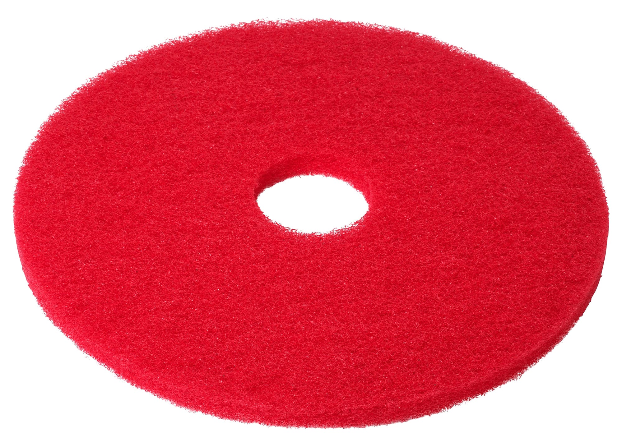 Gulvpad resirkulert PET-fiber 16"rød