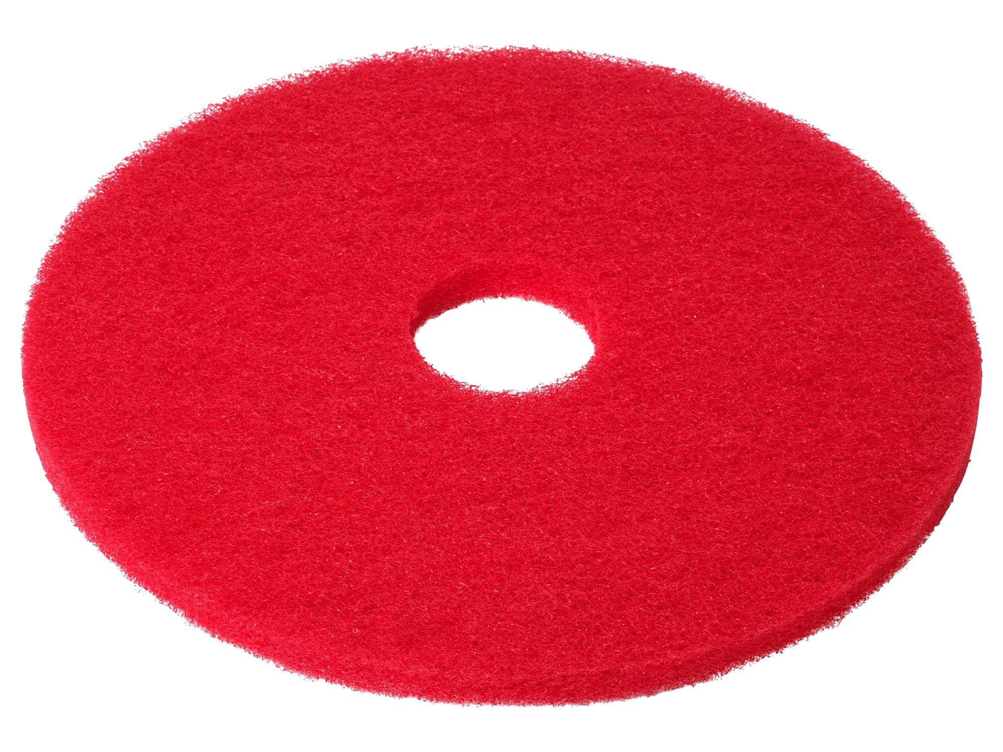 Gulvpad resirkulert PET-fiber 18"rød