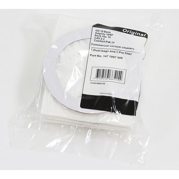 Støvsugerpose Nilfisk GD10 10l