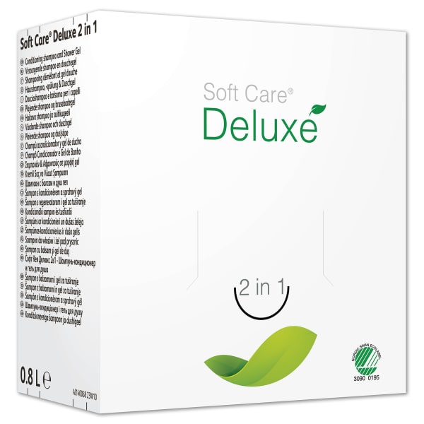 Dusjsåpe Soft Care Deluxe 2in1 800ml