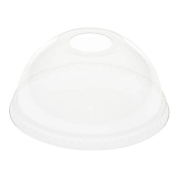 Lokk kuppel m/hull 27/36cl Crystal