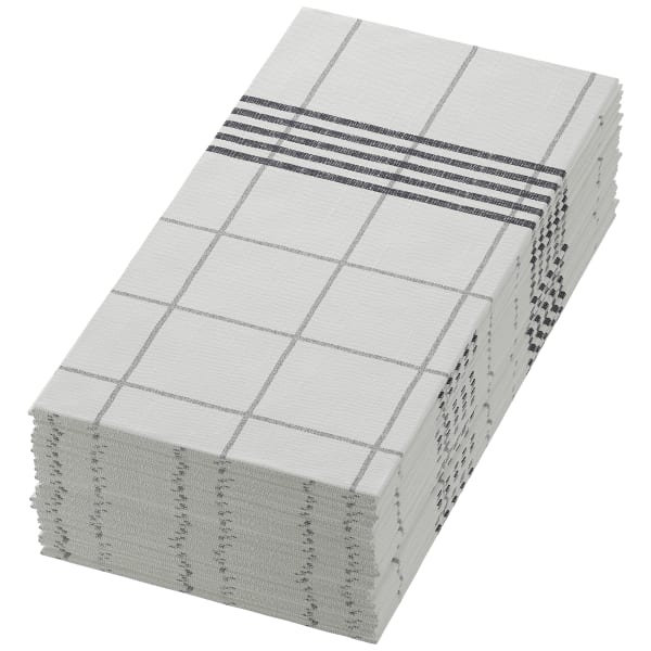 Serv. Towel Napkin 1/8 grå