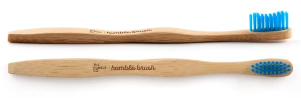 Tannbørste Humble Soft blå