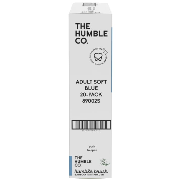Tannbørste Humble Soft blå