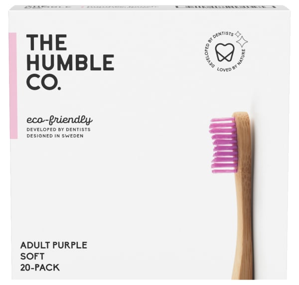 Tannbørste Humble Soft lilla