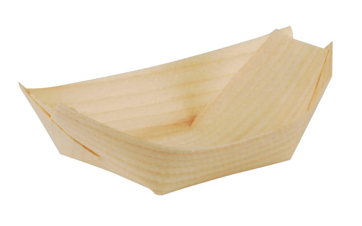 Skål båtformet 110x65mm PURE