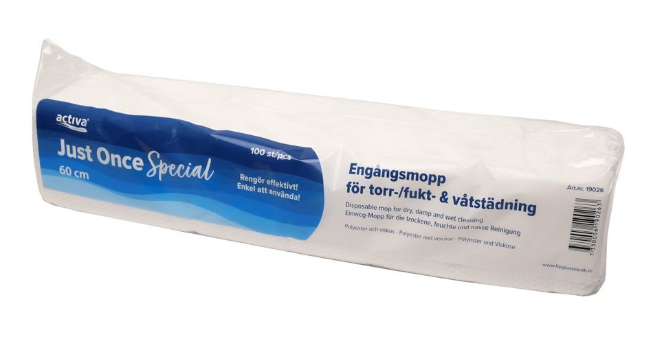 Mopp engangs Activa Just Once 60cm