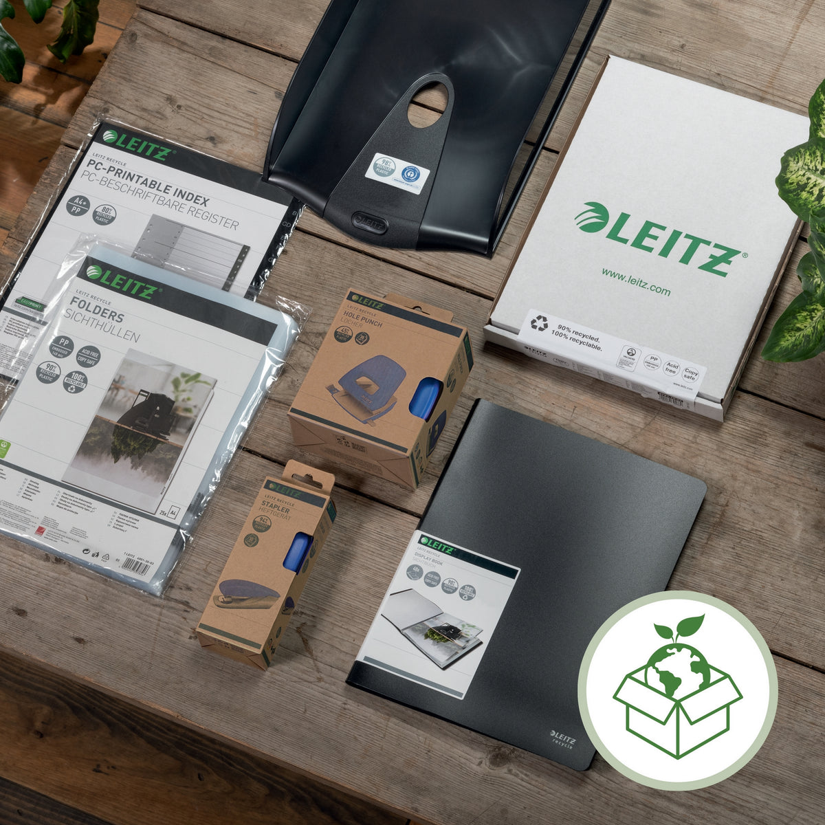Brevkurv Leitz Recycle sort