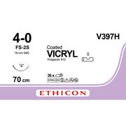 Sutur Vicryl 4-0 FS-2 70cm Lilla