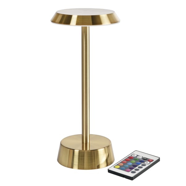 Nour LED lampe messing