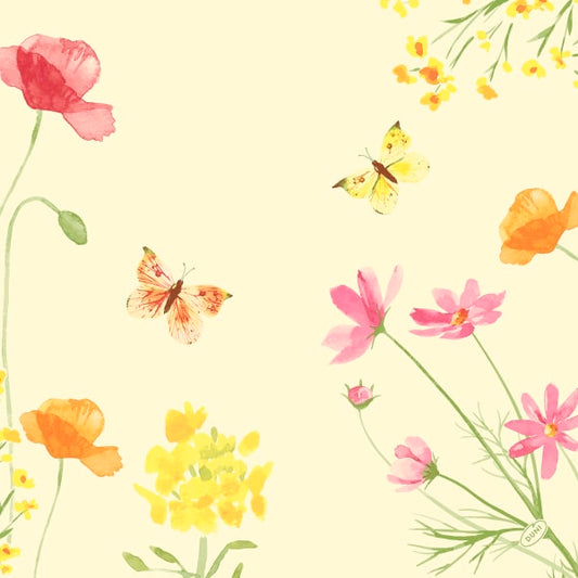 Serv. Dunisoft 40cm Poppy field