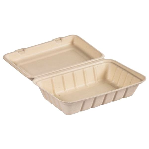 Matboks 1-rom bagasse 850ml