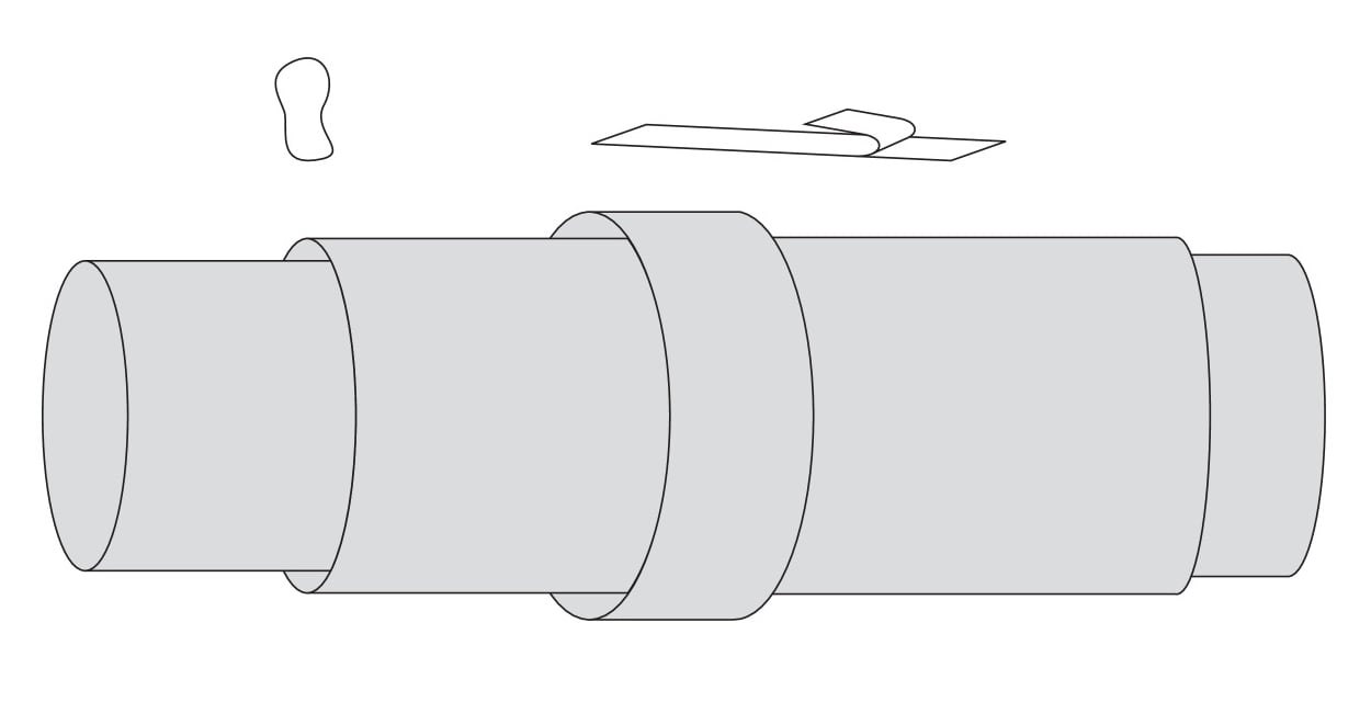 Kameratrekk Barrier steril 8cmx120cm