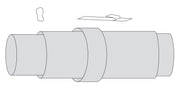 Kameratrekk Barrier steril 8cmx120cm