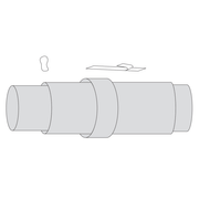 Kameratrekk Barrier steril 8cmx120cm