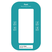 Dekal Pant Bin Multi 2,3,4