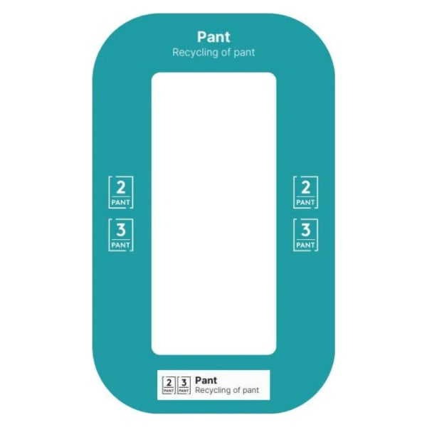 Dekal Pant Bin Multi 2,3,4