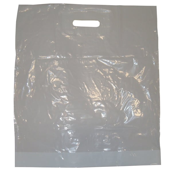 Bærepose LDPE 45x50cm 35my hvit