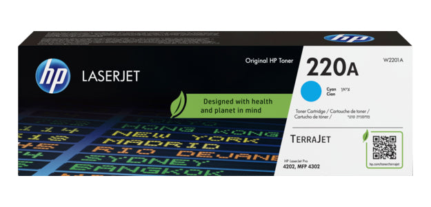 Toner HP 220A Cyan W2201A