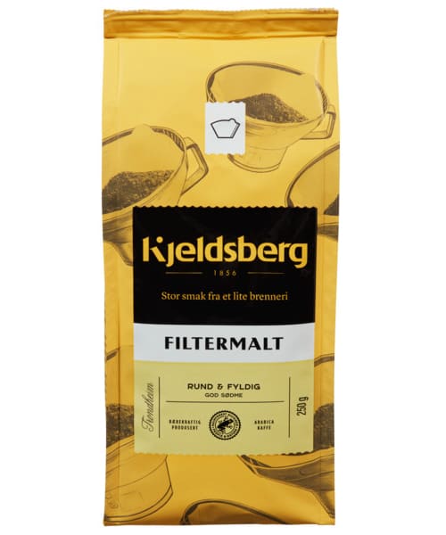Kaffe Kjeldsberg filtermalt 250g