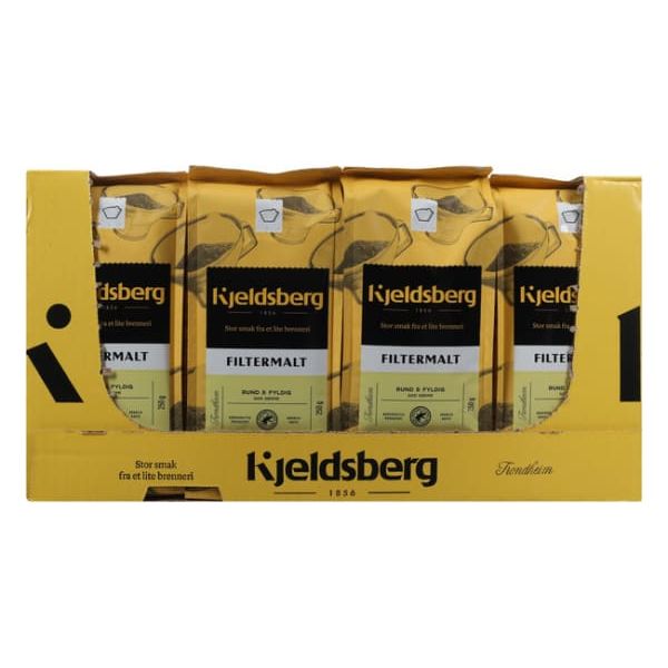 Kaffe Kjeldsberg filtermalt 250g