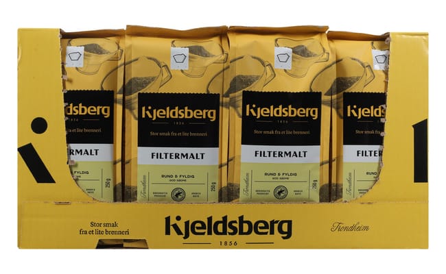 Kaffe Kjeldsberg filtermalt 250g