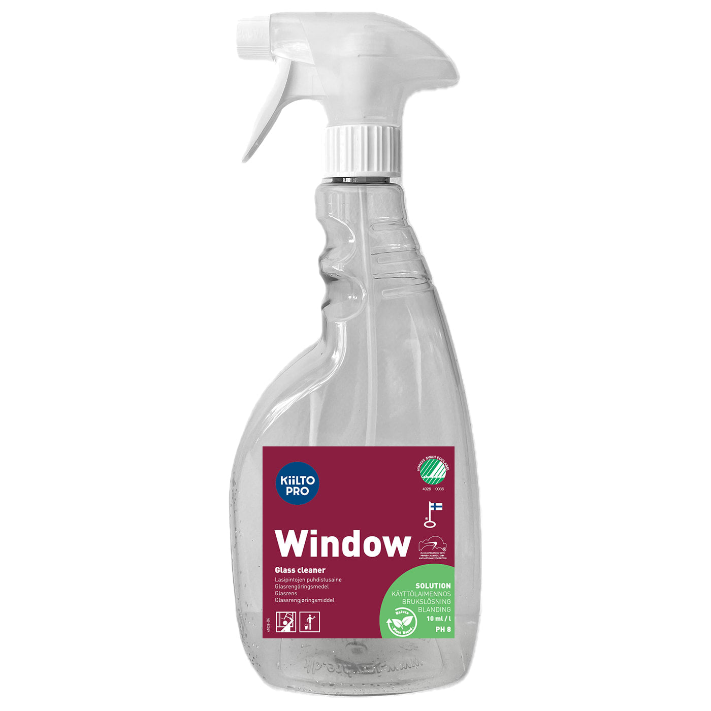 Sprayflaske refill Kiilto Window 750ml