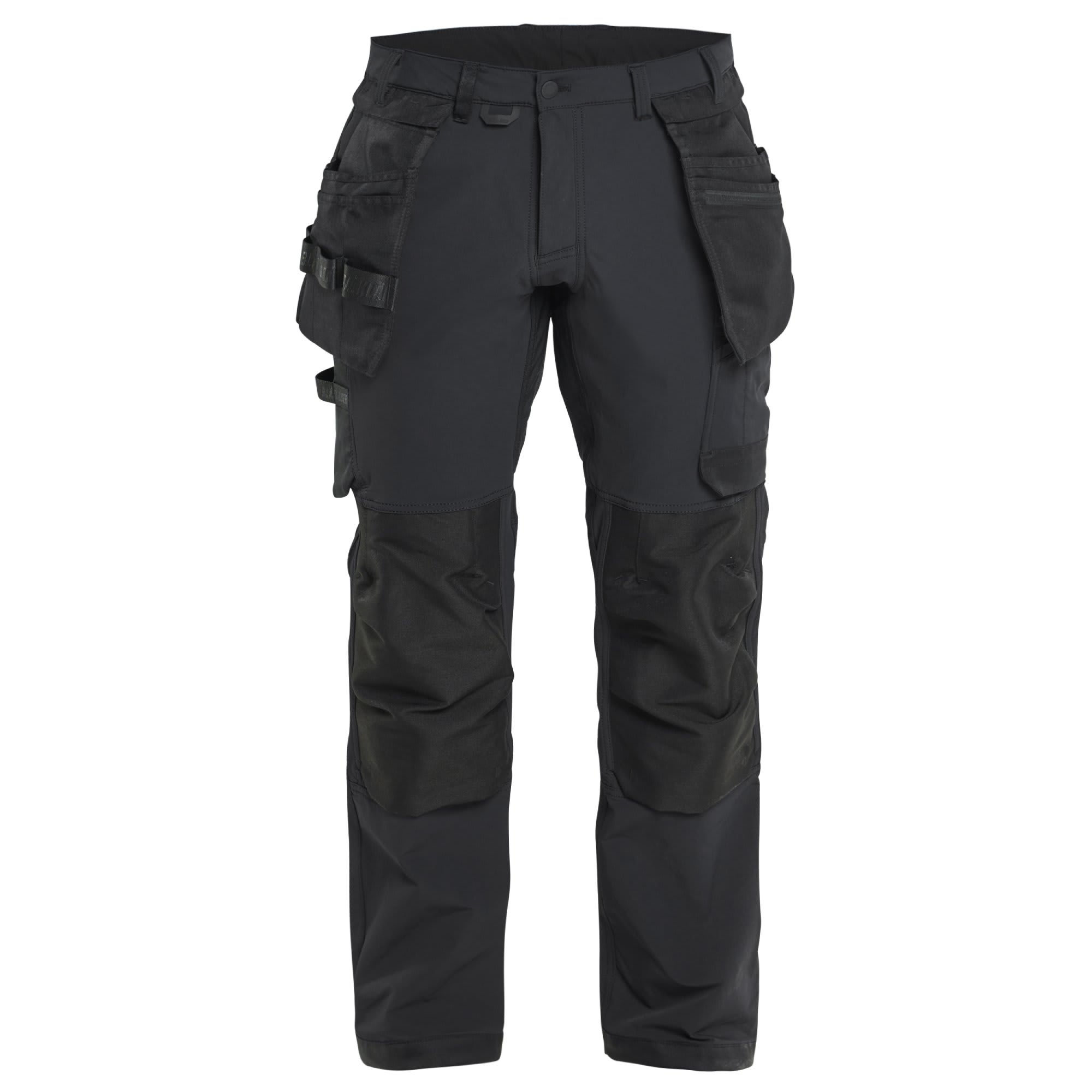 Bukse Håndverker Stretch Svart Strl. C58