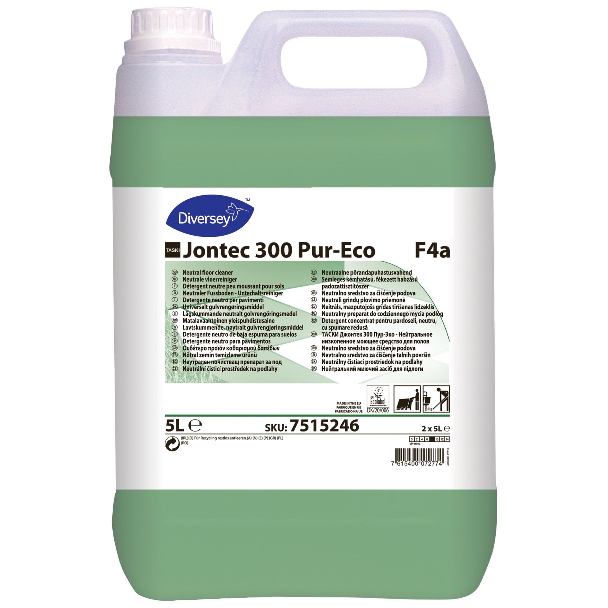 Rengjøring Taski Jontec 300 Pur-Eco 5l