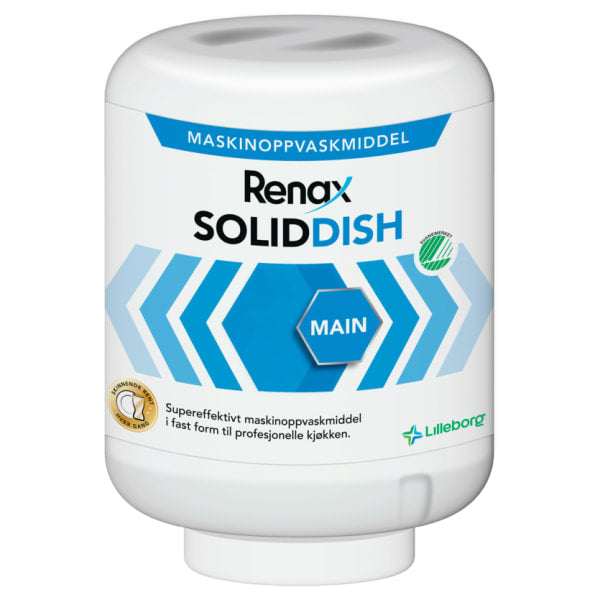 Maskinoppvask Renax SolidDish Main 4kg