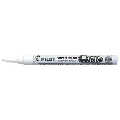 Merkepenn Pilot Super Color F 1,0 hvit