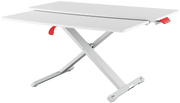 Justerbart PC bord m/plate Cosy Hvit