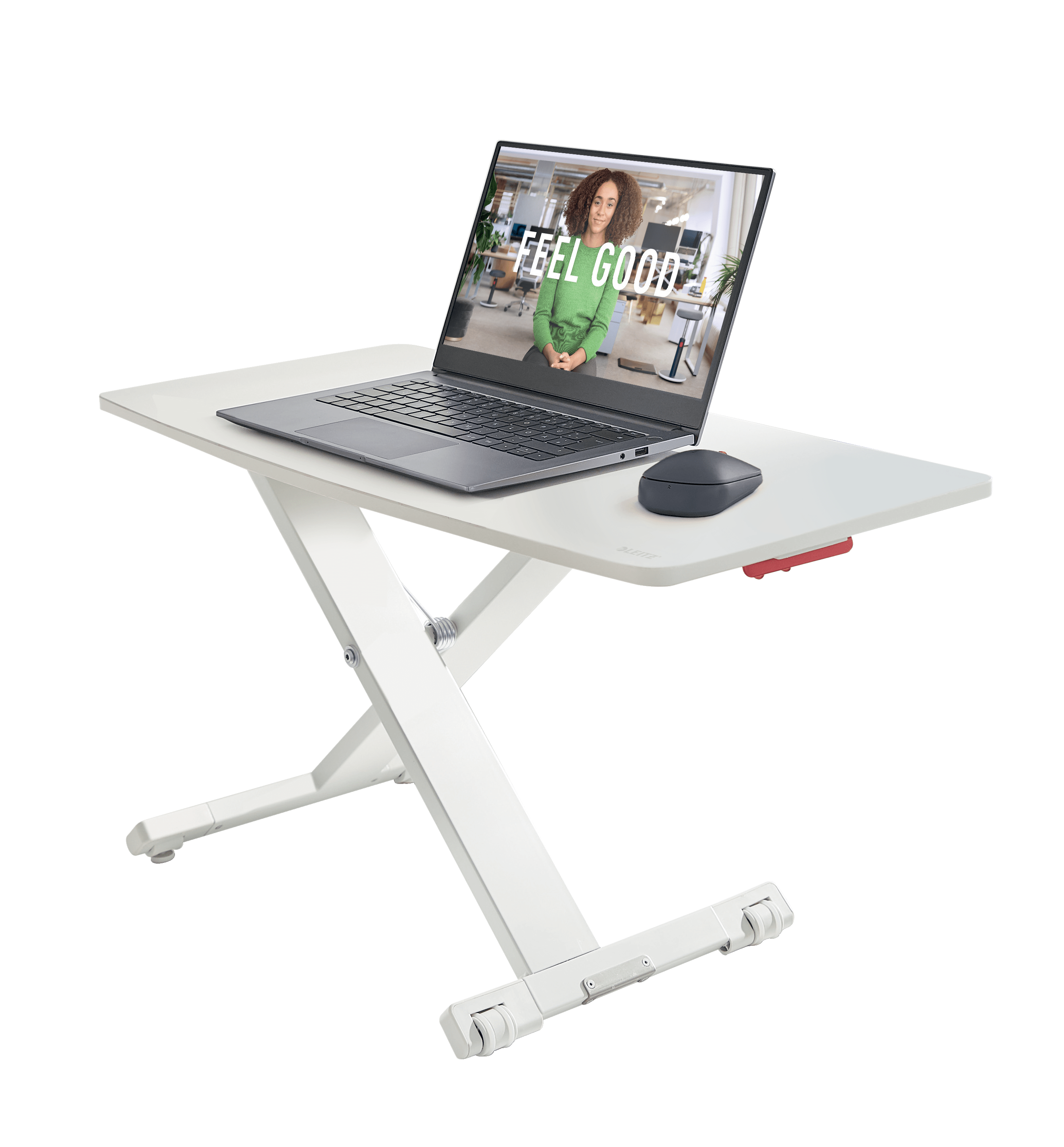 Justerbart PC bord Leitz Cosy Hvit