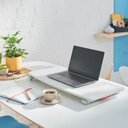 Justerbart PC bord Leitz Cosy Hvit