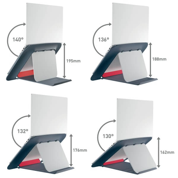 Laptopholder Leitz Cosy Fløyelsgrå